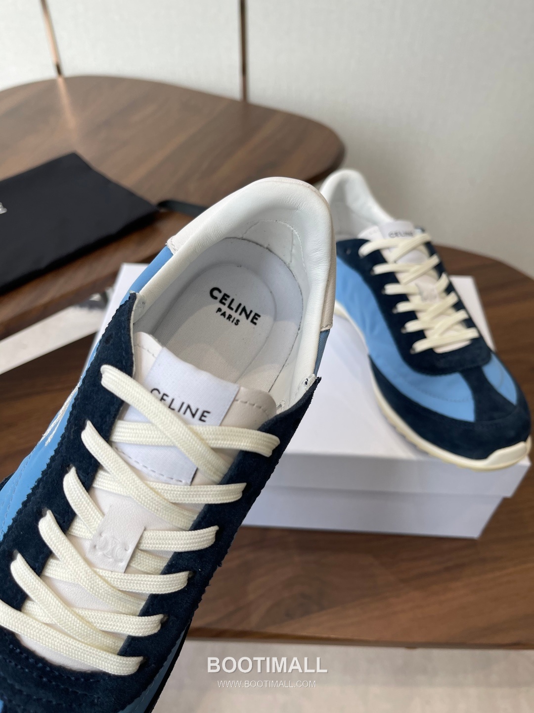 Celine Racer Triomphe Cowhide Textile Black Sneakers 셀린느 레이서 트리옹프 소가죽 텍스타일 블랙 스니커즈 7