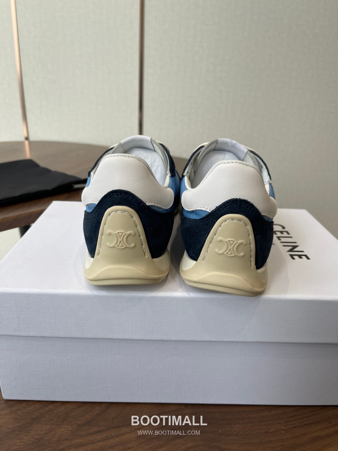 Celine Racer Triomphe Cowhide Textile Black Sneakers 셀린느 레이서 트리옹프 소가죽 텍스타일 블랙 스니커즈 8