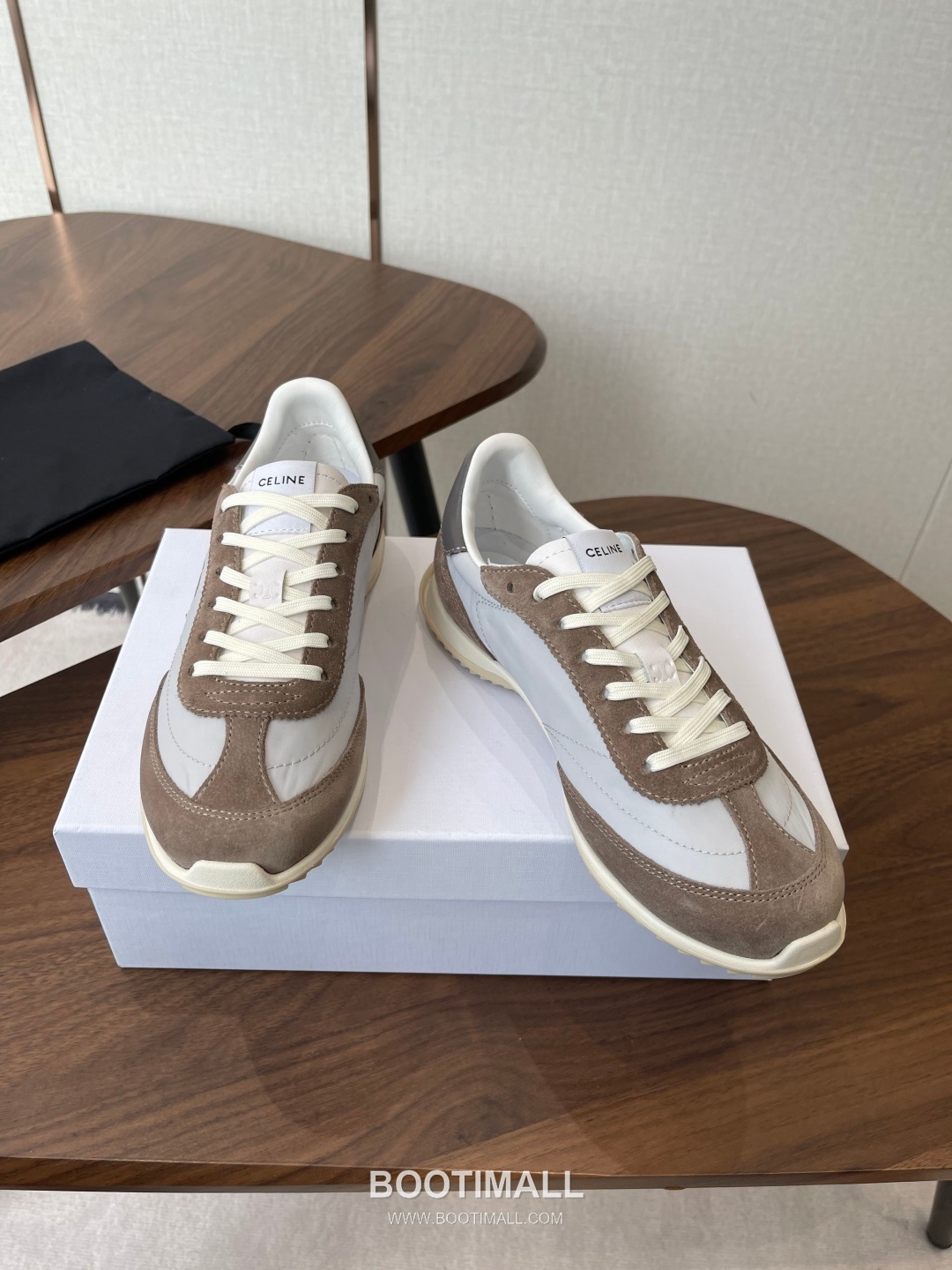 Celine Racer Triomphe Cowhide Textile Black Sneakers 셀린느 레이서 트리옹프 소가죽 텍스타일 블랙 스니커즈 4