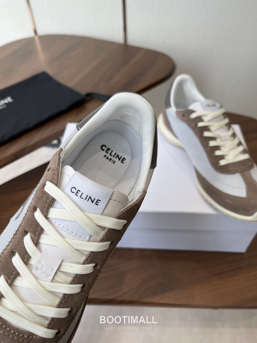 Celine Racer Triomphe Cowhide Textile Black Sneakers 셀린느 레이서 트리옹프 소가죽 텍스타일 블랙 스니커즈 7