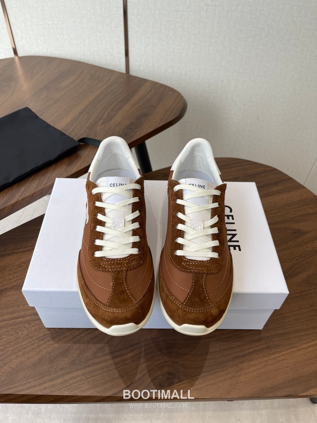 Celine Racer Triomphe Cowhide Textile Black Sneakers 셀린느 레이서 트리옹프 소가죽 텍스타일 블랙 스니커즈 1