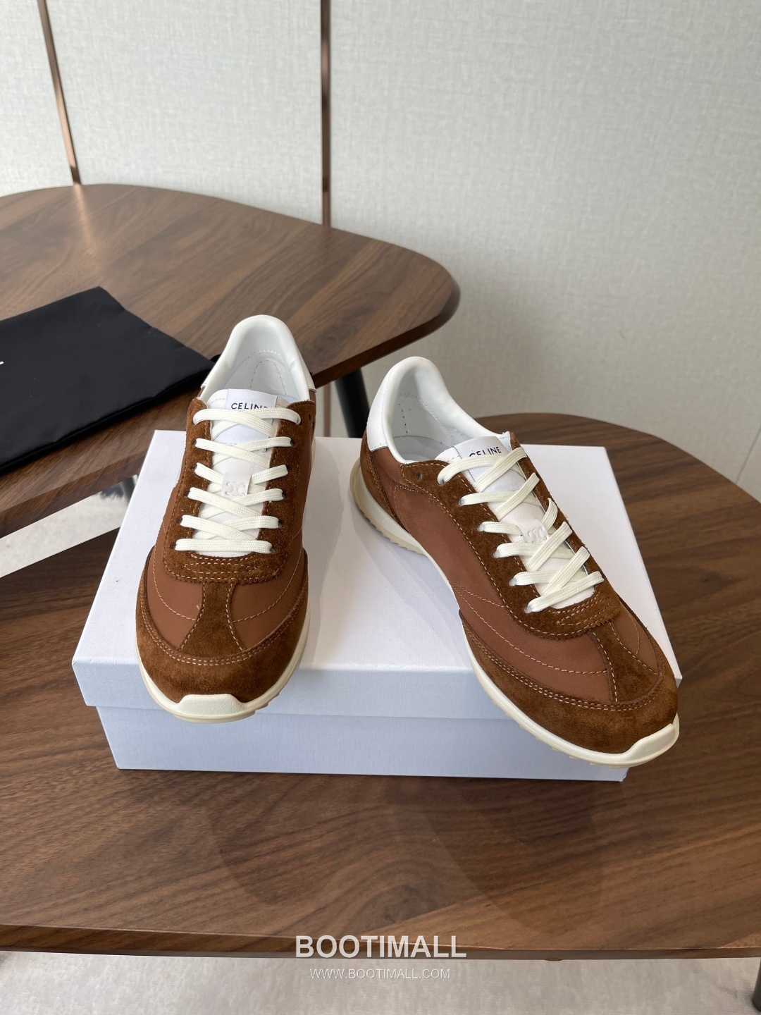 Celine Racer Triomphe Cowhide Textile Black Sneakers 셀린느 레이서 트리옹프 소가죽 텍스타일 블랙 스니커즈 3