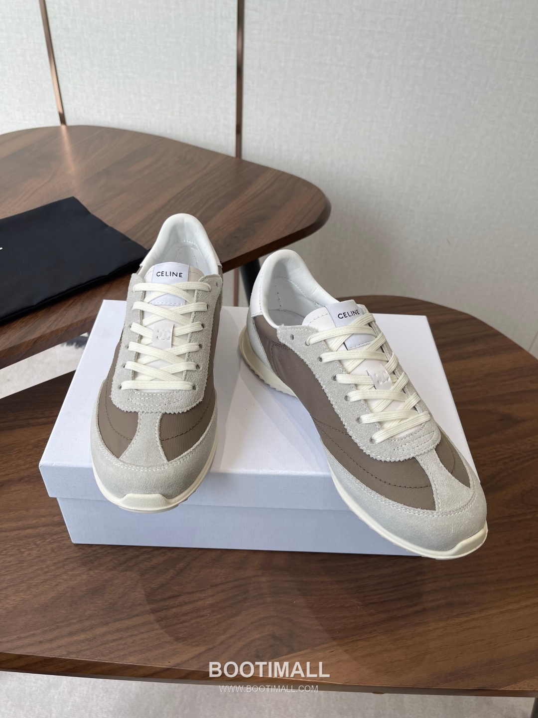 Celine Racer Triomphe Cowhide Textile Black Sneakers 셀린느 레이서 트리옹프 소가죽 텍스타일 블랙 스니커즈 3