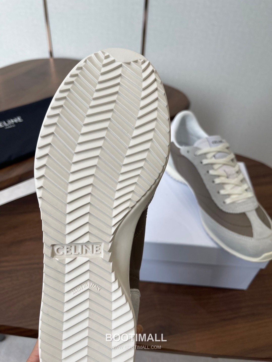 Celine Racer Triomphe Cowhide Textile Black Sneakers 셀린느 레이서 트리옹프 소가죽 텍스타일 블랙 스니커즈 9