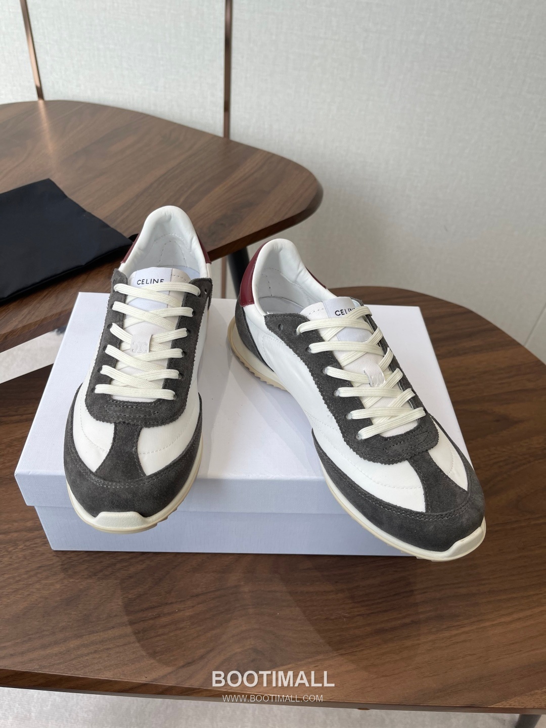 Celine Racer Triomphe Cowhide Textile Black Sneakers 셀린느 레이서 트리옹프 소가죽 텍스타일 블랙 스니커즈 3