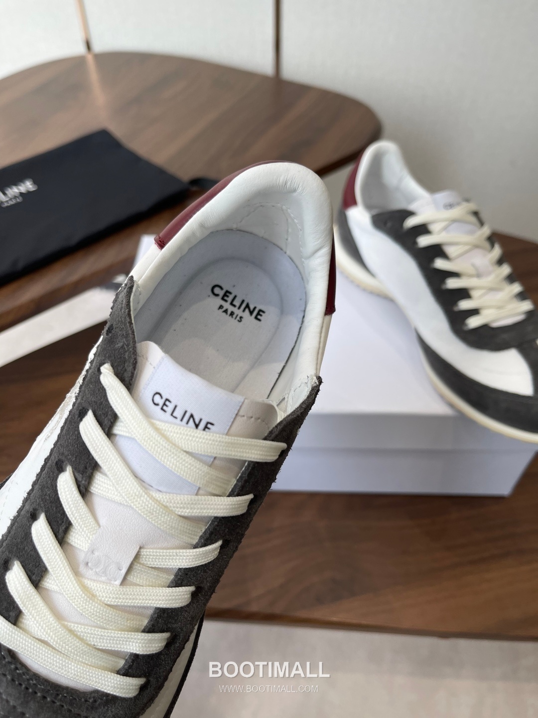 Celine Racer Triomphe Cowhide Textile Black Sneakers 셀린느 레이서 트리옹프 소가죽 텍스타일 블랙 스니커즈 8