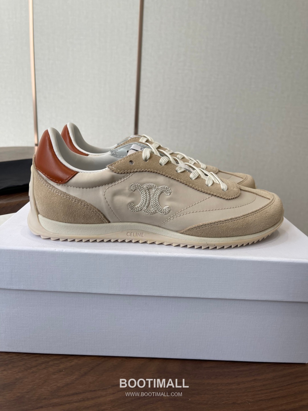 Celine Racer Triomphe Cowhide Textile Black Sneakers 셀린느 레이서 트리옹프 소가죽 텍스타일 블랙 스니커즈 2