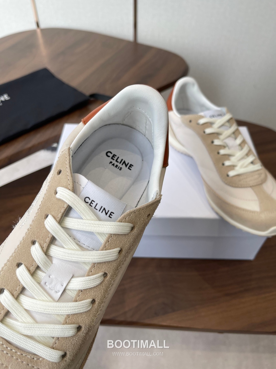 Celine Racer Triomphe Cowhide Textile Black Sneakers 셀린느 레이서 트리옹프 소가죽 텍스타일 블랙 스니커즈 7