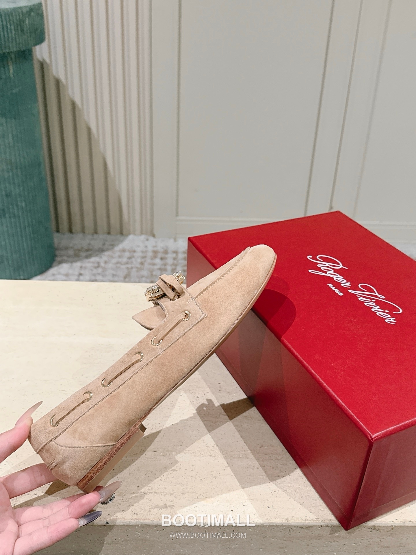 Roger Vivier Belle Vivier Suede Buckle Loafer 로저 비비에 벨 비비에 스웨이드 버클 로퍼 2cm 5