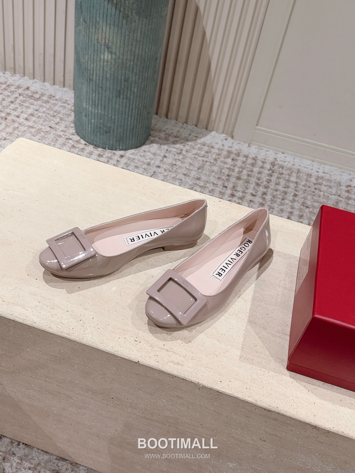 Roger Vivier Patent Leather Buckle Flat 로저 비비에 페이턴트 레더 버클 플랫 2cm 3