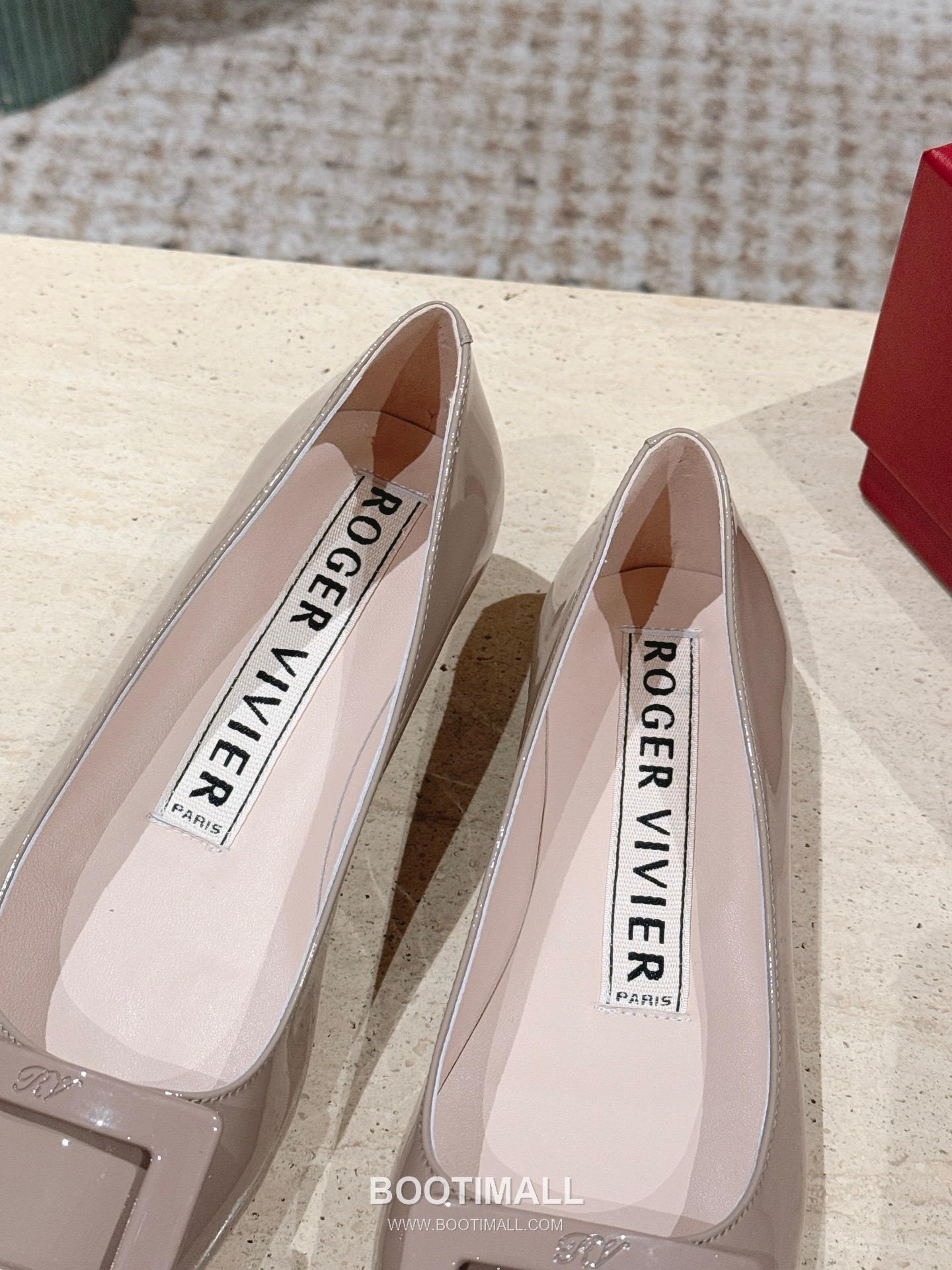 Roger Vivier Patent Leather Buckle Flat 로저 비비에 페이턴트 레더 버클 플랫 2cm 6