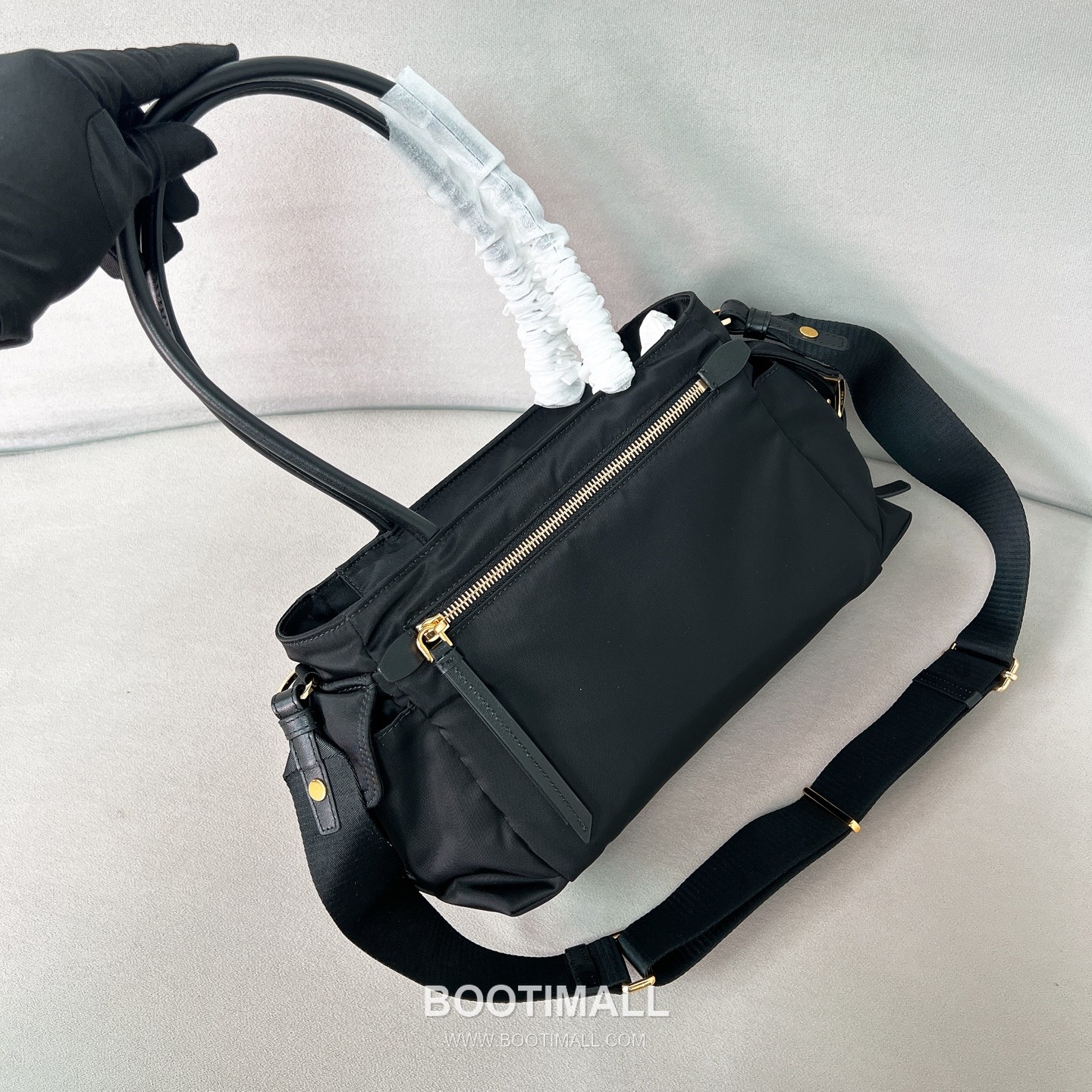 Prada Explore Parachute Nylon Black Handbag 프라다 익스플로어 1BG596 파라슈트 나일론 블랙 토트백 30cm 7