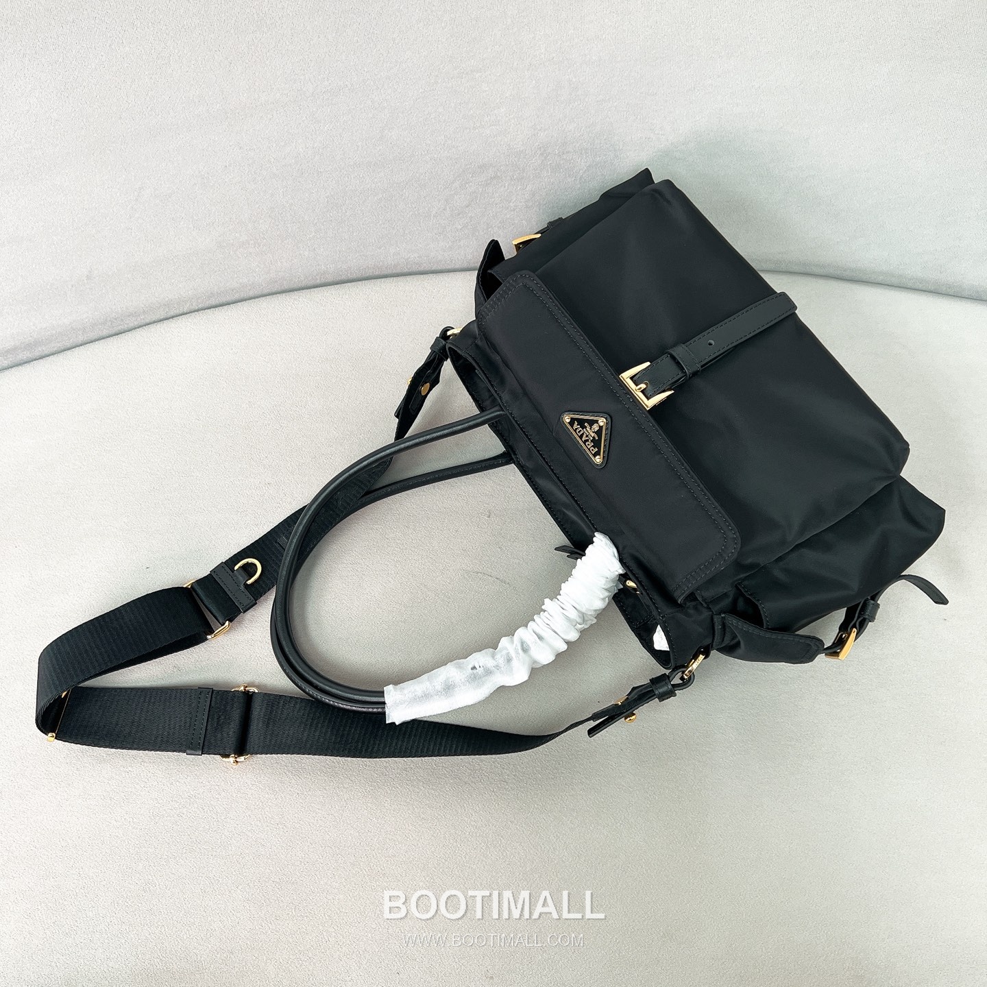 Prada Explore Parachute Nylon Black Handbag 프라다 익스플로어 1BG596 파라슈트 나일론 블랙 토트백 30cm 8