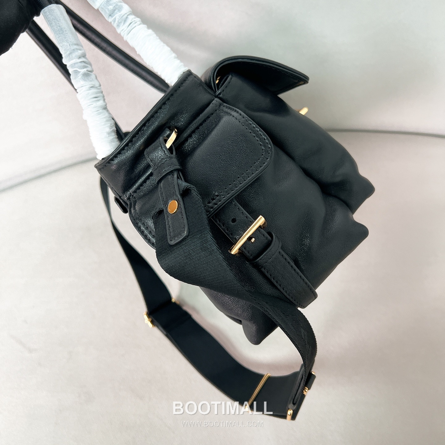 Prada Explore Lambskin Black Handbag 프라다 익스플로어 1BG596 램스킨 블랙 토트백 30cm 4