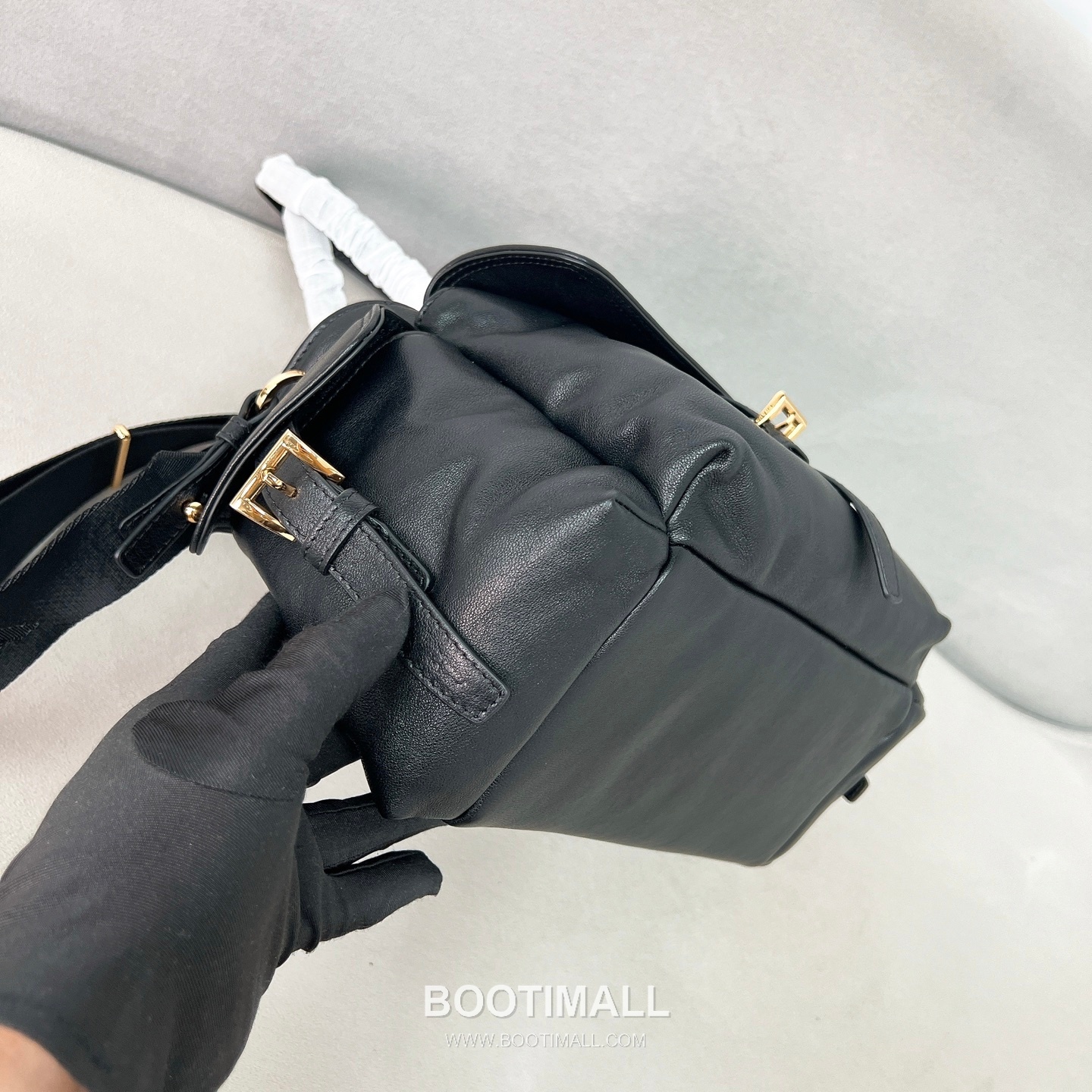 Prada Explore Lambskin Black Handbag 프라다 익스플로어 1BG596 램스킨 블랙 토트백 30cm 8