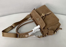 Prada Explore Parachute Nylon Cocoa Brown Handbag 프라다 익스플로어 1BG596 파라슈트 나일론 코코아 브라운 토트백 30cm 1