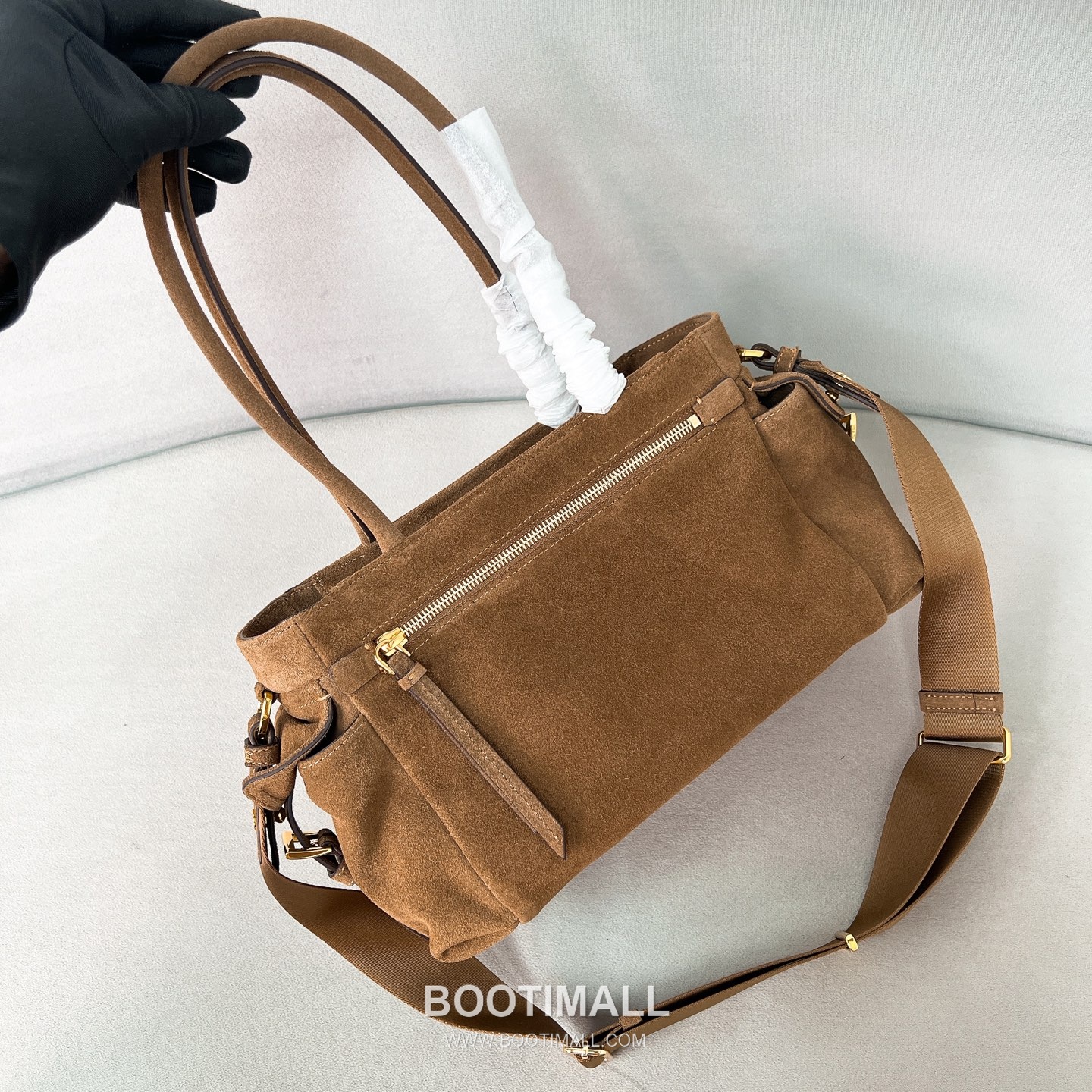 Prada Explore Parachute Nylon Cocoa Brown Handbag 프라다 익스플로어 1BG596 파라슈트 나일론 코코아 브라운 토트백 30cm 5