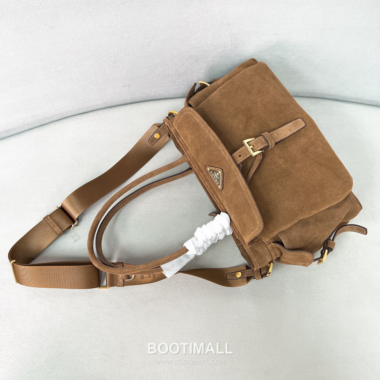 Prada Explore Parachute Nylon Cocoa Brown Handbag 프라다 익스플로어 1BG596 파라슈트 나일론 코코아 브라운 토트백 30cm 6