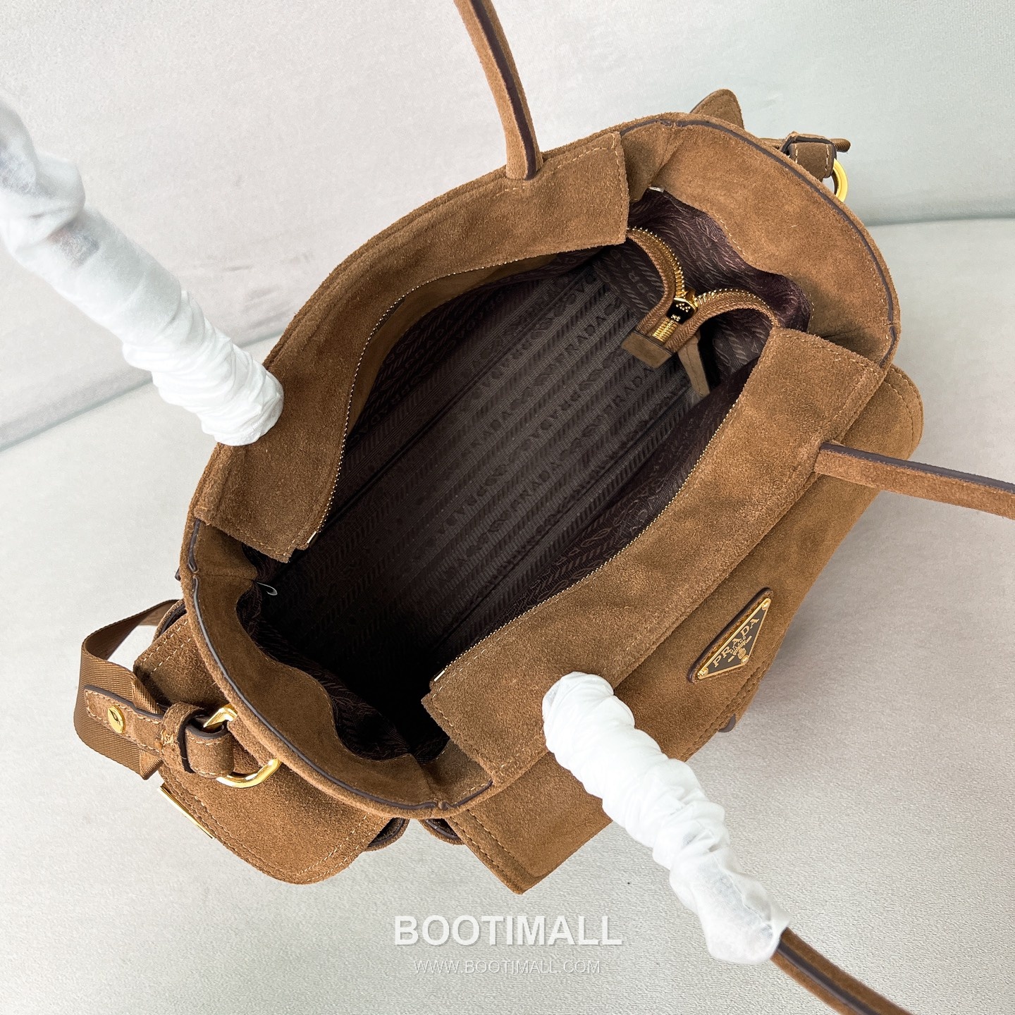 Prada Explore Parachute Nylon Cocoa Brown Handbag 프라다 익스플로어 1BG596 파라슈트 나일론 코코아 브라운 토트백 30cm 9