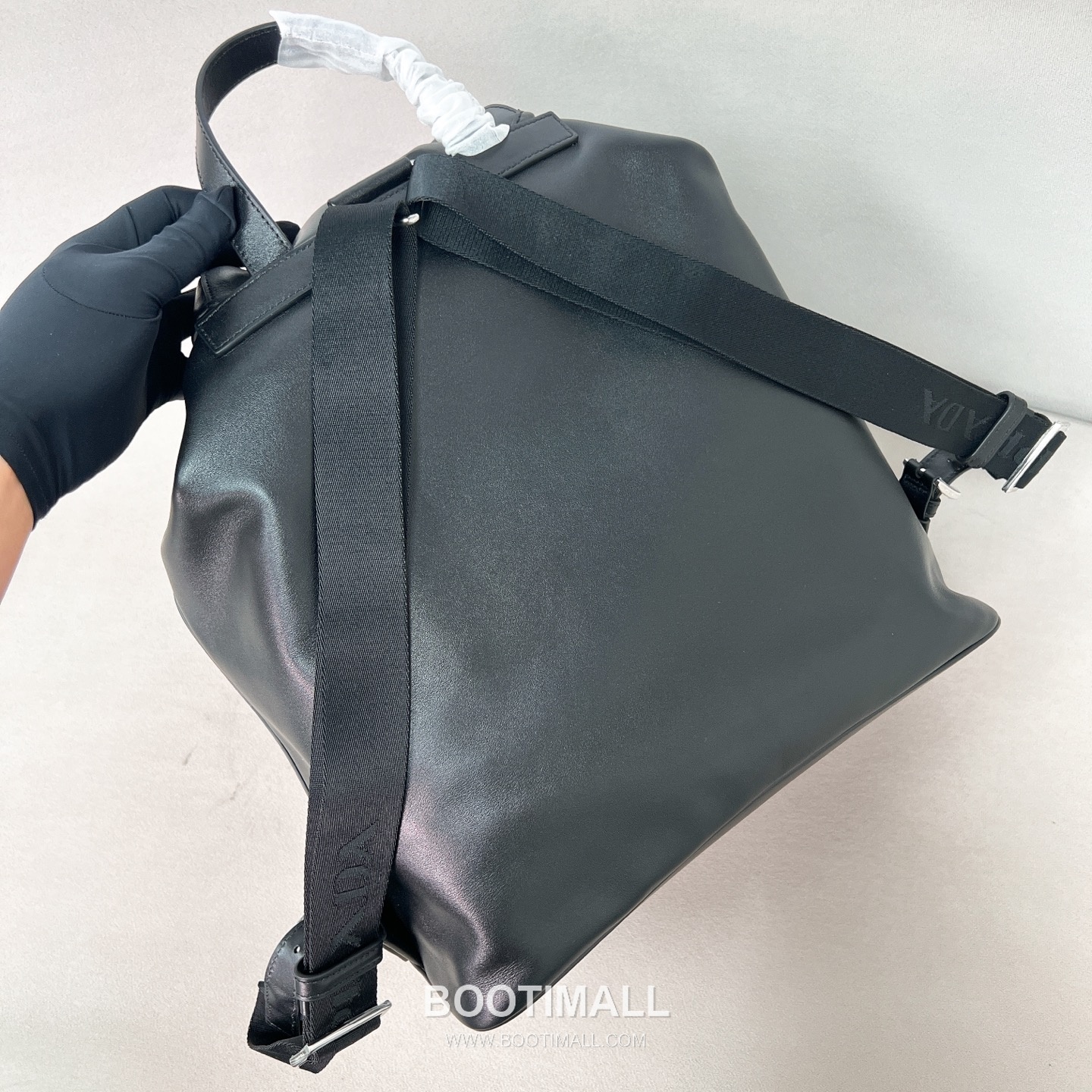 Prada Zaino Large Nappa Lambskin Black Backpack 프라다 자이노 라지 2VZ110 나파 램스킨 블랙 백팩 39cm 4