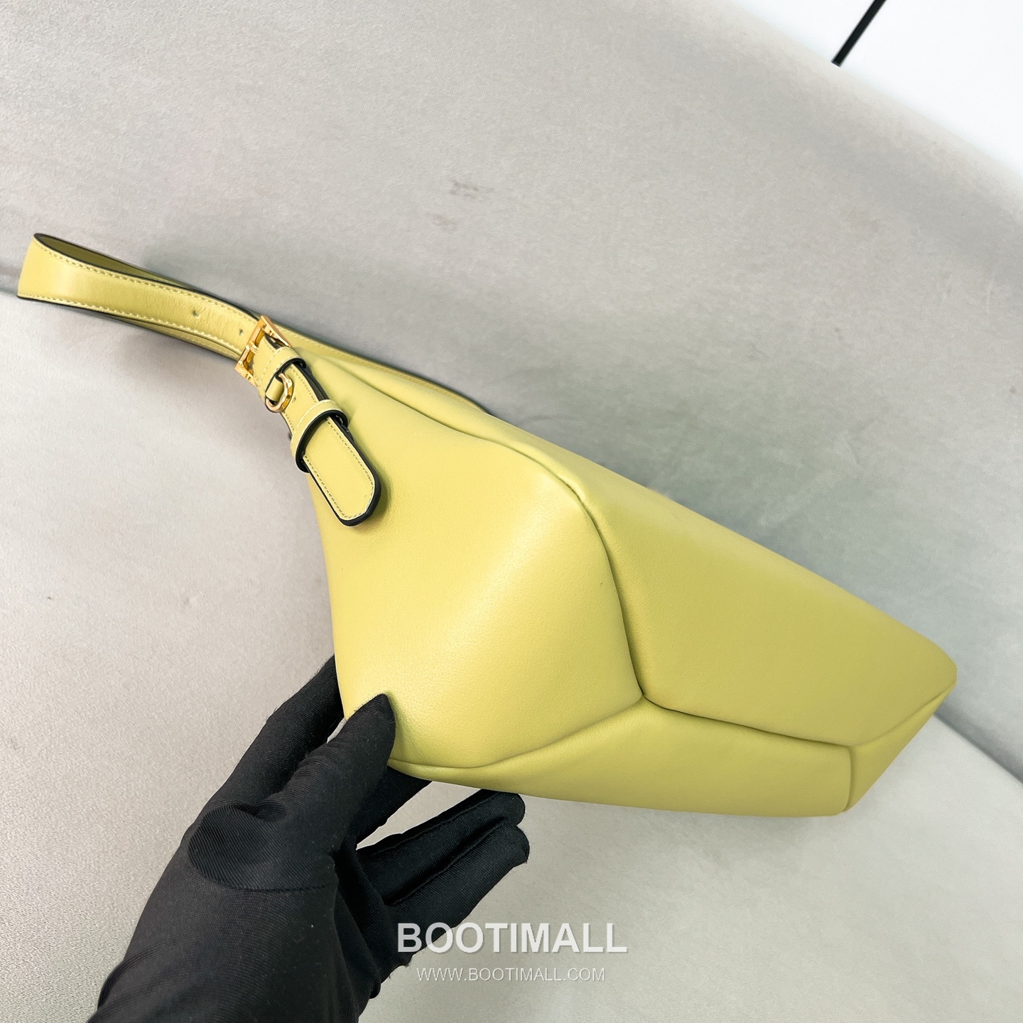 Prada Aimee Cowhide Avocado Green Hobo Bag 프라다 에이미 1BC228 소가죽 아보카도 그린 호보백 39cm 8