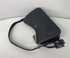 Prada Aimee Deerskin Black Hobo Bag 프라다 에이미 1BC280 디어스킨 블랙 호보백 36cm 1