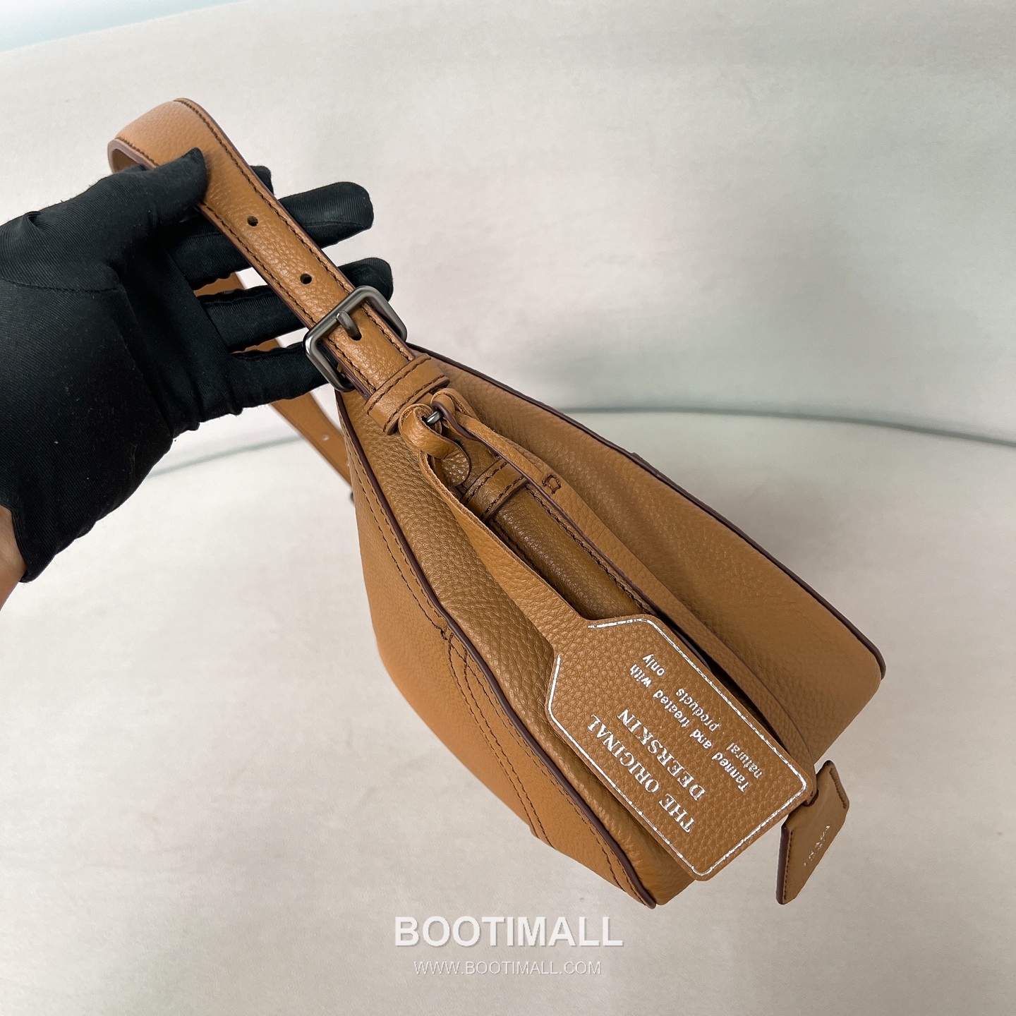 Prada Aimee Deerskin Caramel Hobo Bag 프라다 에이미 1BC280 디어스킨 카라멜 호보백 36cm 6