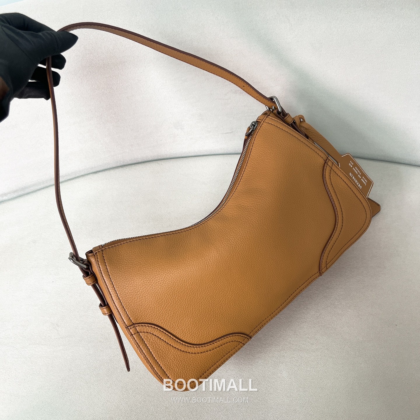 Prada Aimee Deerskin Caramel Hobo Bag 프라다 에이미 1BC280 디어스킨 카라멜 호보백 36cm 7