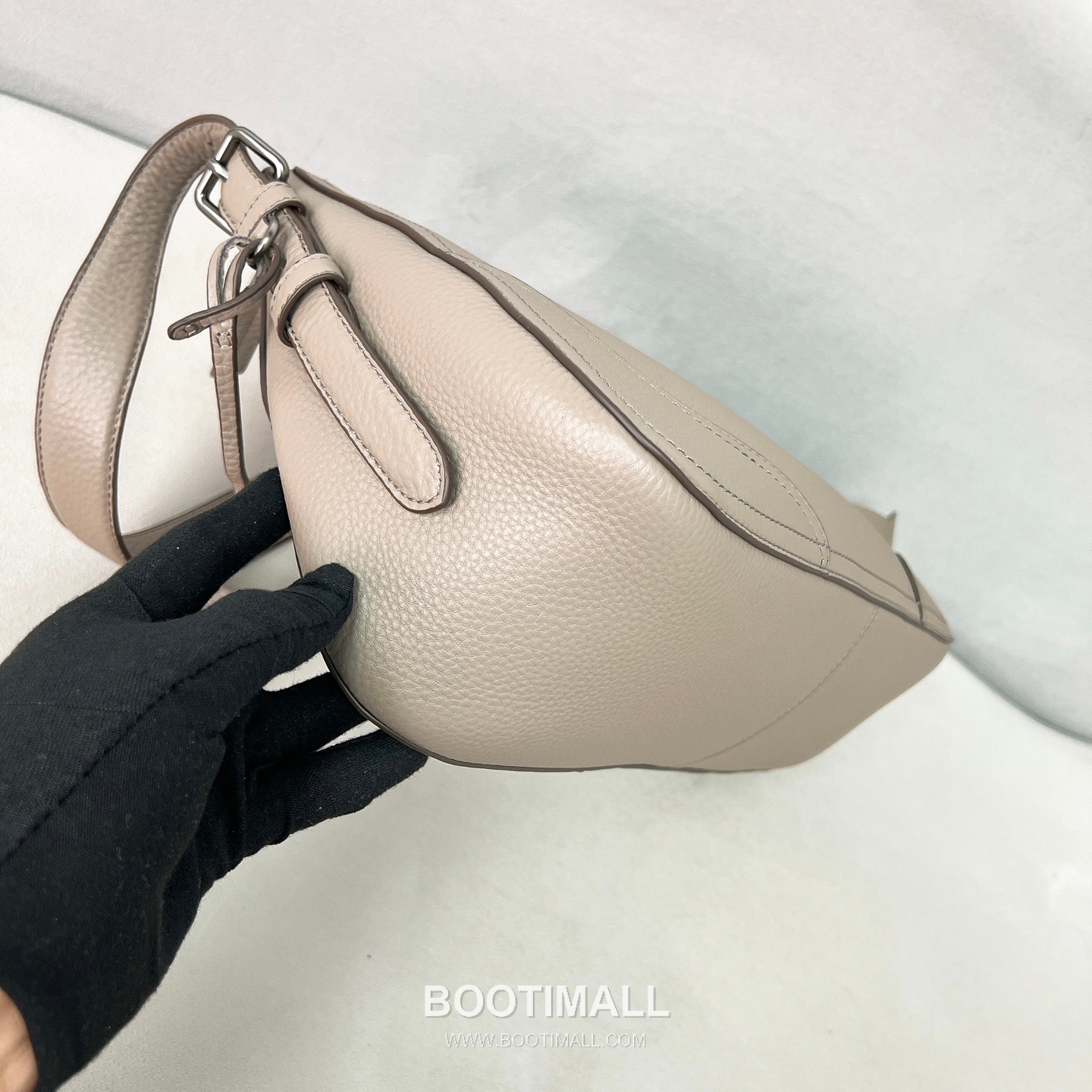 Prada Aimee Deerskin Black Hobo Bag 프라다 에이미 1BC280 디어스킨 블랙 호보백 36cm 8