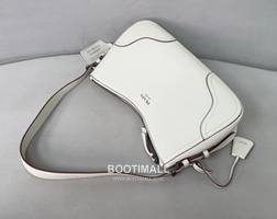 Prada Aimee Deerskin Black Hobo Bag 프라다 에이미 1BC280 디어스킨 블랙 호보백 36cm 2