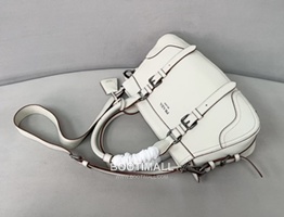 Prada Pebbled Tote Deerskin Black Bag 프라다 1BG604 페블 토트 디어스킨 블랙 35cm 1