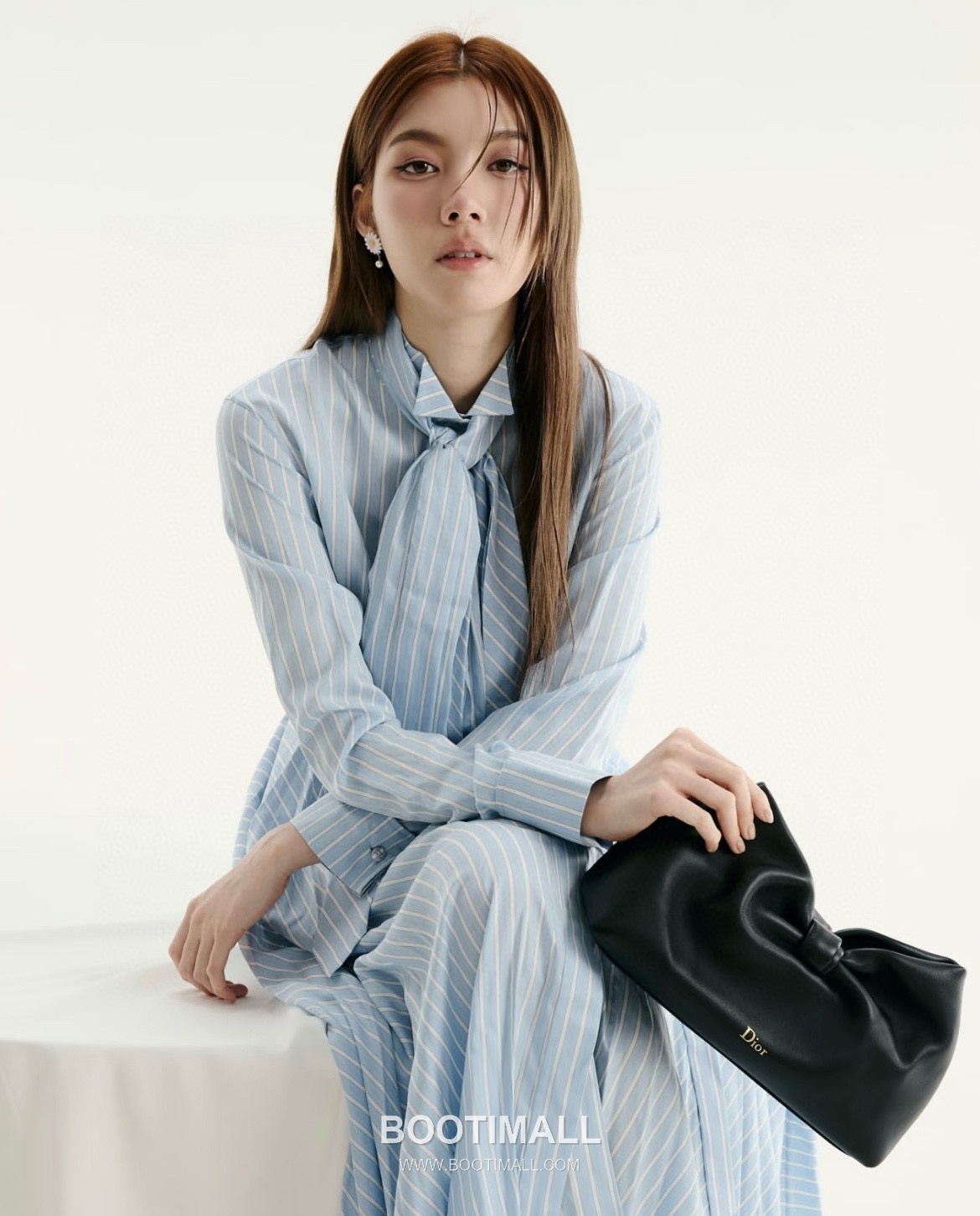 Dior D-Bow Medium Lambskin Shoulder Bag M0714 디올 디보우 미디엄 램스킨 숄더백 30cm 2