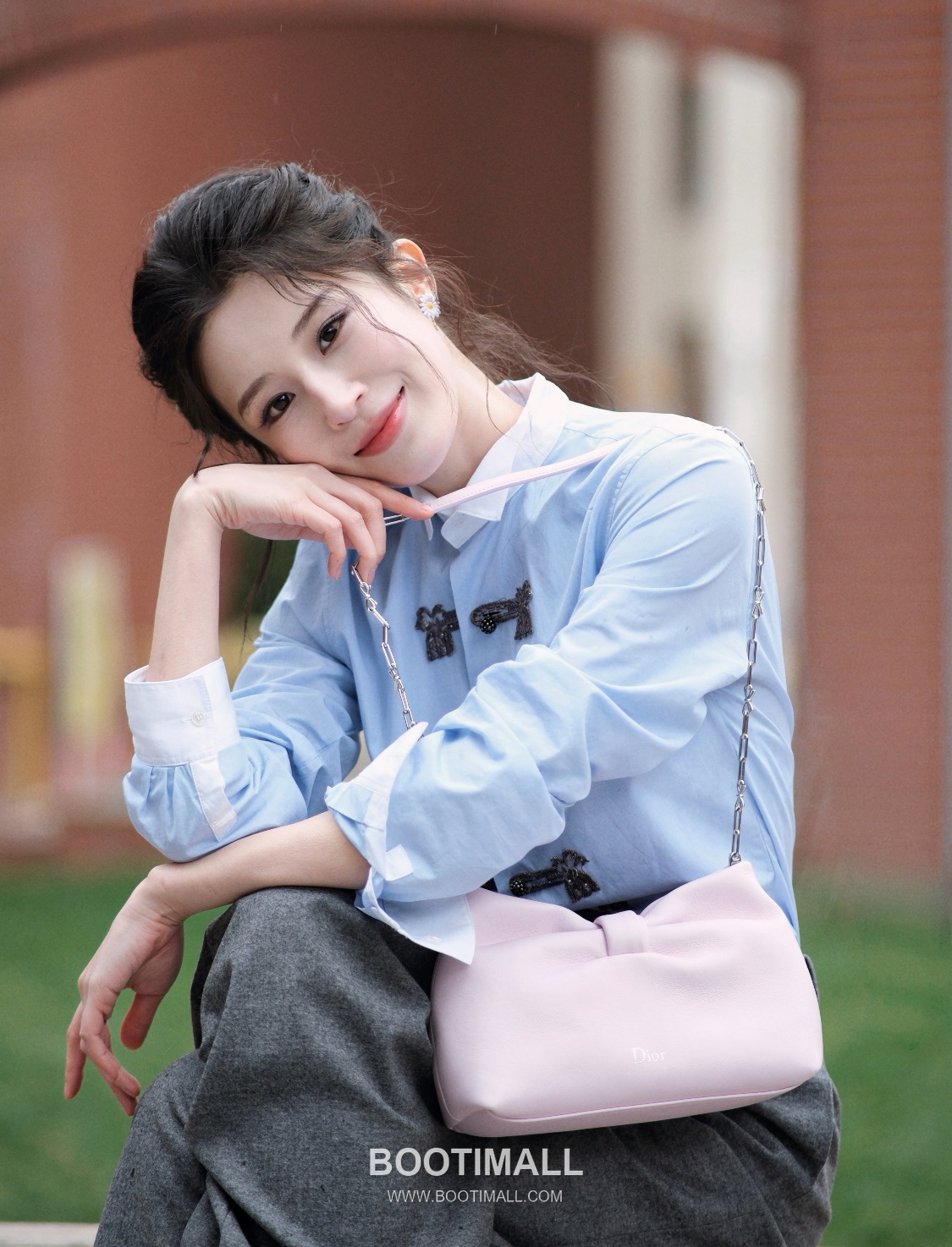 Dior D-Bow Medium Lambskin Shoulder Bag M0714 디올 디보우 미디엄 램스킨 숄더백 30cm 1