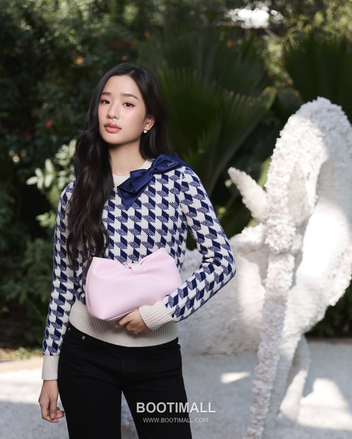 Dior D-Bow Medium Lambskin Shoulder Bag M0714 디올 디보우 미디엄 램스킨 숄더백 30cm 5