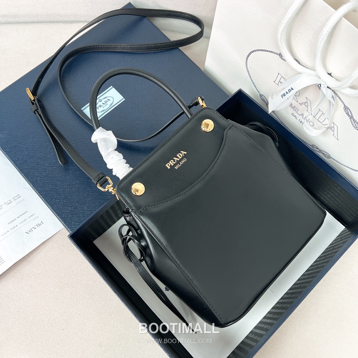 Prada Carry Mini Calfskin Top Handle Bag 프라다 캐리 미니 1BD496 카프스킨 탑핸들백 21cm 4