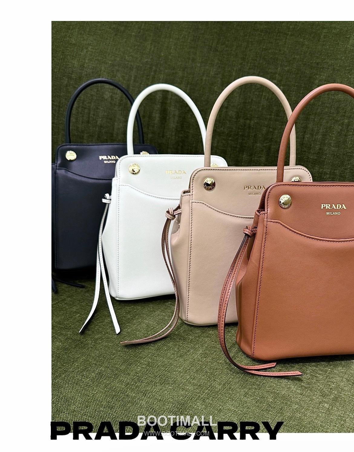Prada Carry Mini Calfskin Top Handle Bag 프라다 캐리 미니 1BD496 카프스킨 탑핸들백 21cm 2