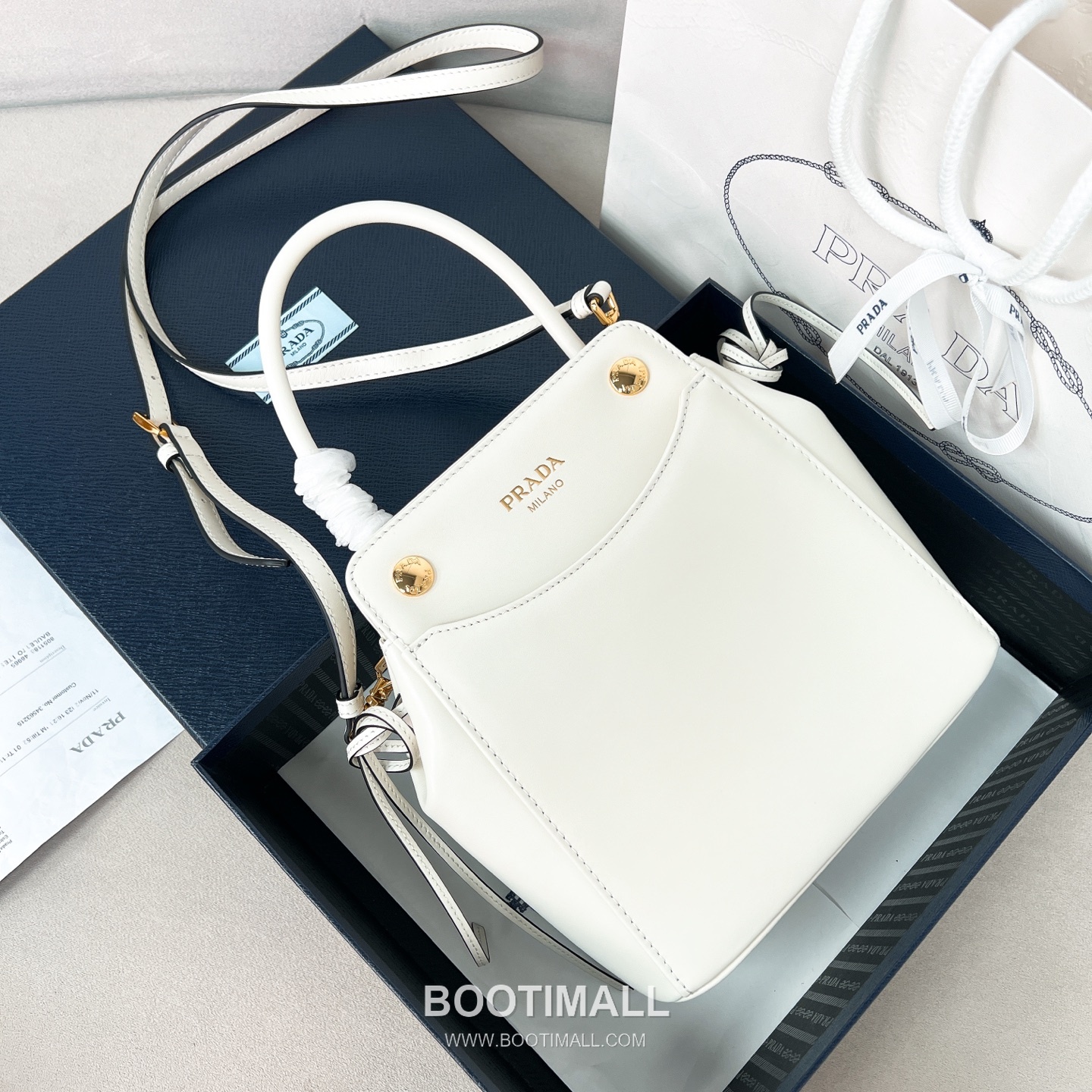 Prada Carry Mini Calfskin Top Handle Bag 프라다 캐리 미니 1BD496 카프스킨 탑핸들백 21cm 4