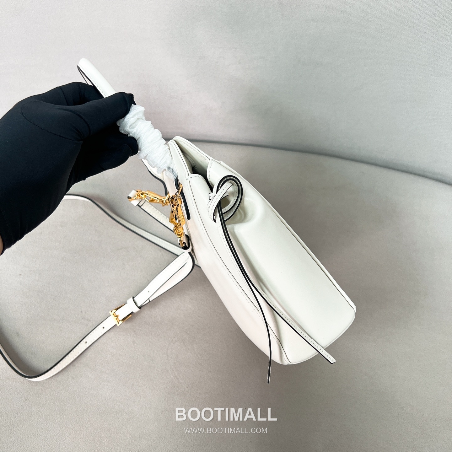 Prada Carry Mini Calfskin Top Handle Bag 프라다 캐리 미니 1BD496 카프스킨 탑핸들백 21cm 6