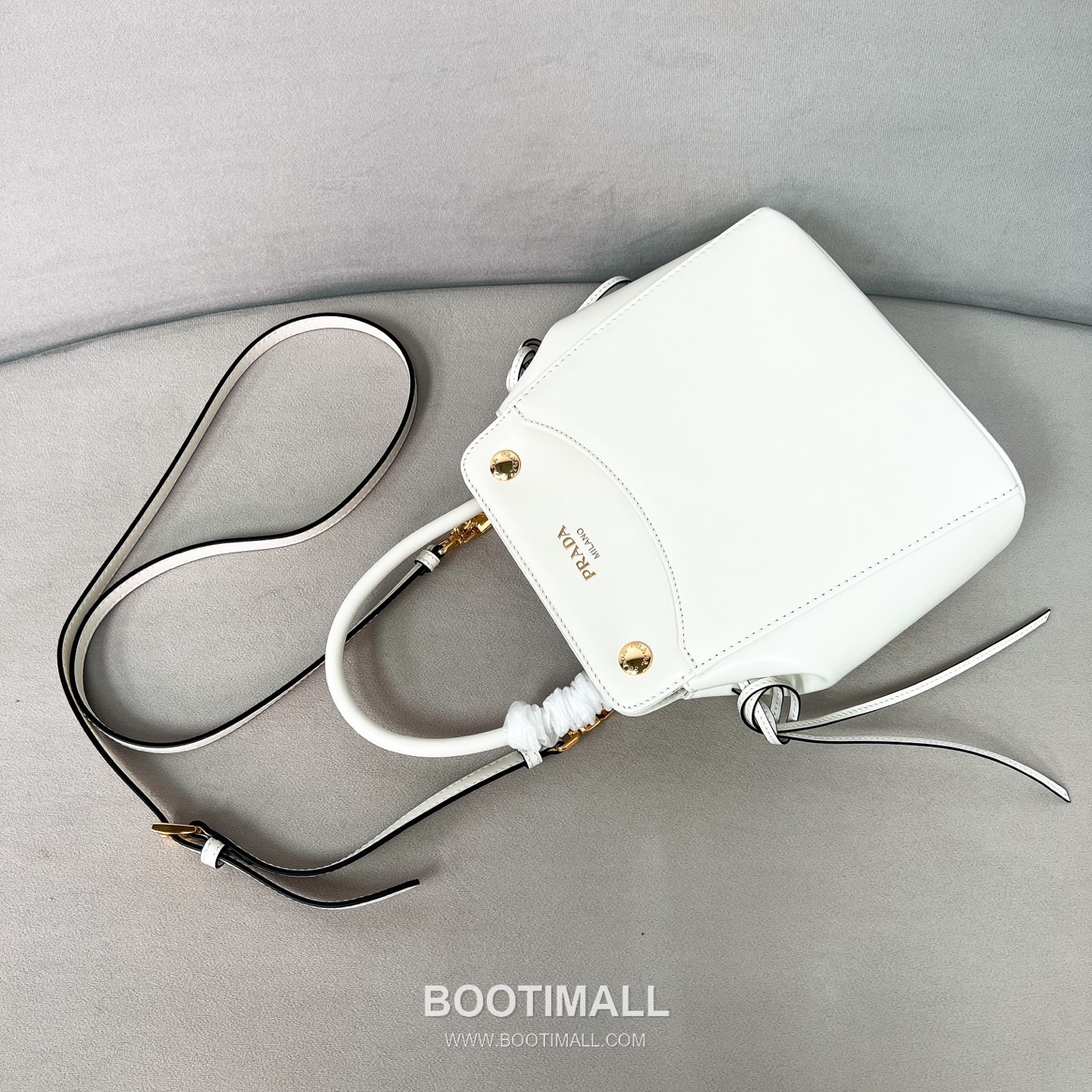 Prada Carry Mini Calfskin Top Handle Bag 프라다 캐리 미니 1BD496 카프스킨 탑핸들백 21cm 8