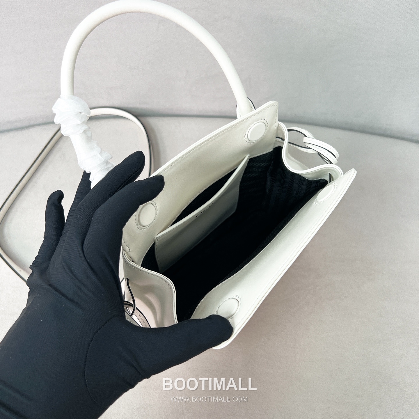 Prada Carry Mini Calfskin Top Handle Bag 프라다 캐리 미니 1BD496 카프스킨 탑핸들백 21cm 11