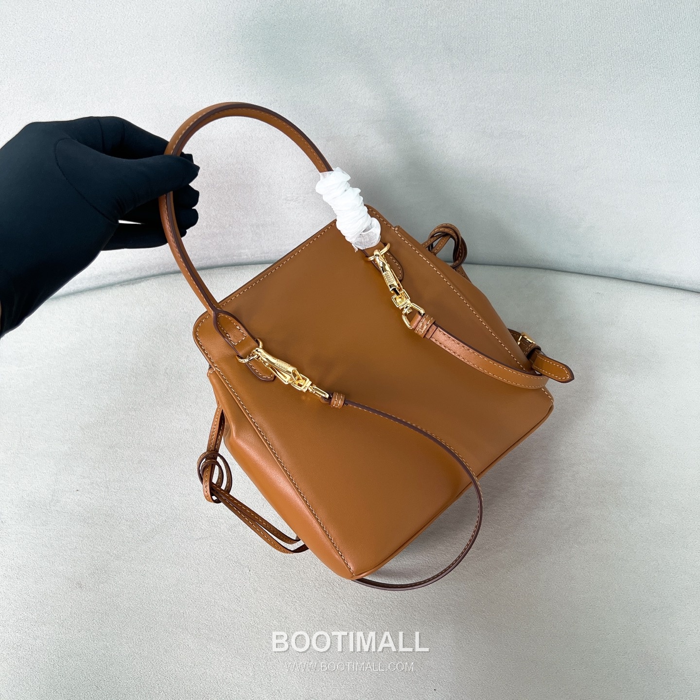 Prada Carry Mini Calfskin Top Handle Bag 프라다 캐리 미니 1BD496 카프스킨 탑핸들백 21cm 6