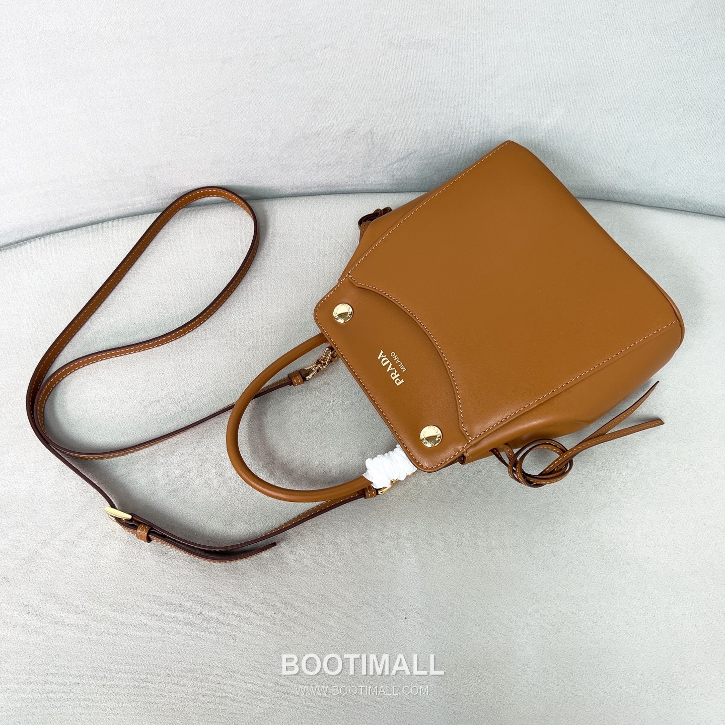 Prada Carry Mini Calfskin Top Handle Bag 프라다 캐리 미니 1BD496 카프스킨 탑핸들백 21cm 7