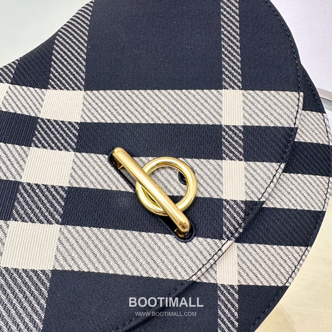 Burberry Check Wool Curved 330170 Beige Shoulder Bag 버버리 체크 울 커브드 330170 베이지 숄더백 26cm 14