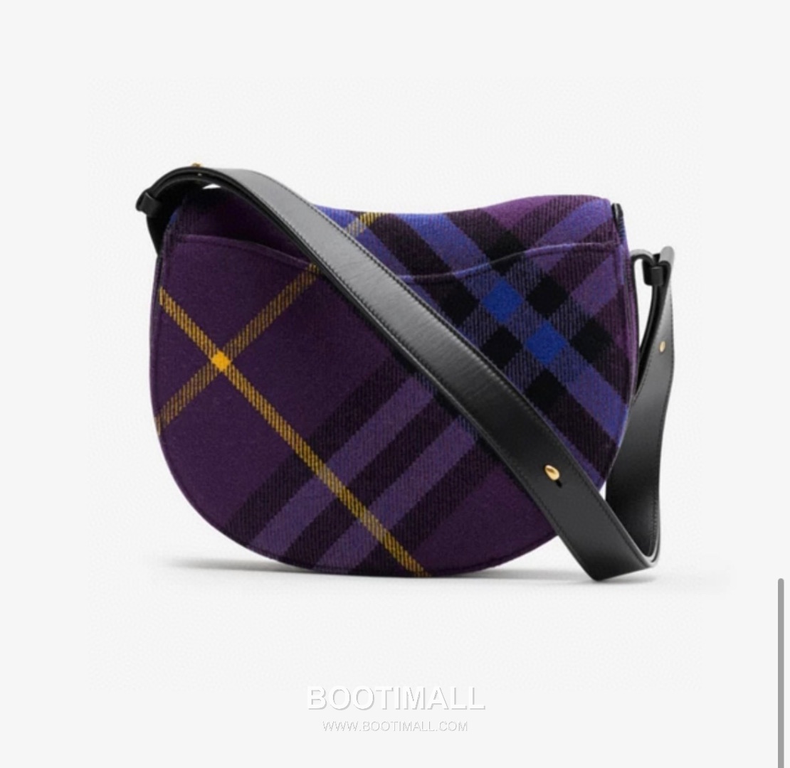 Burberry Check Wool Curved 330170 Beige Shoulder Bag 버버리 체크 울 커브드 330170 베이지 숄더백 26cm 3