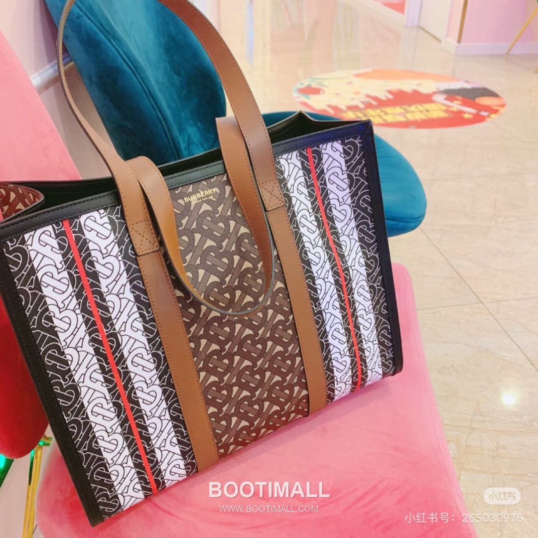 Burberry Eco Canvas 383155 Tote Bag 버버리 에코 캔버스 383155 토트백 35cm 5