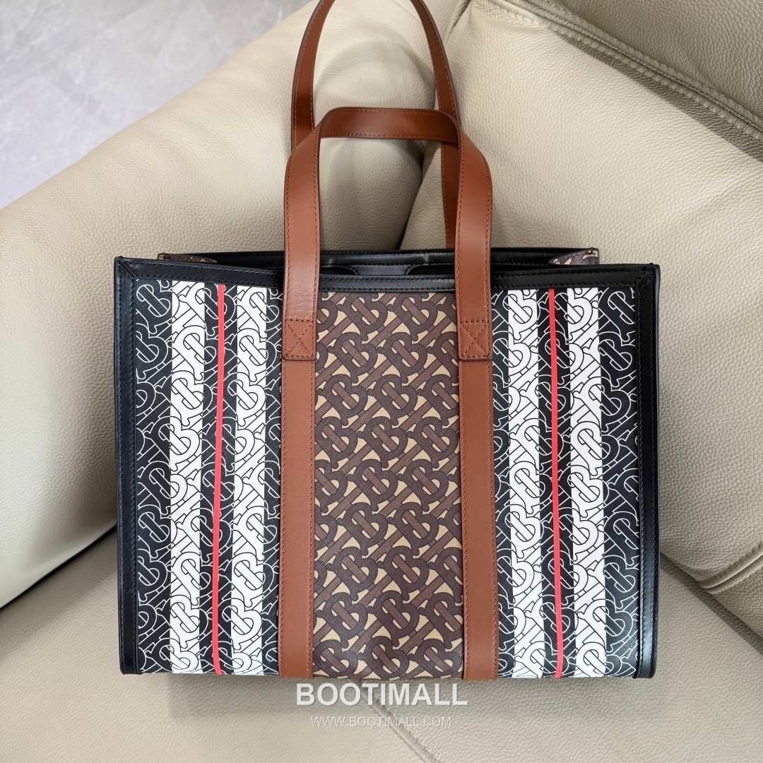 Burberry Eco Canvas 383155 Tote Bag 버버리 에코 캔버스 383155 토트백 35cm 11