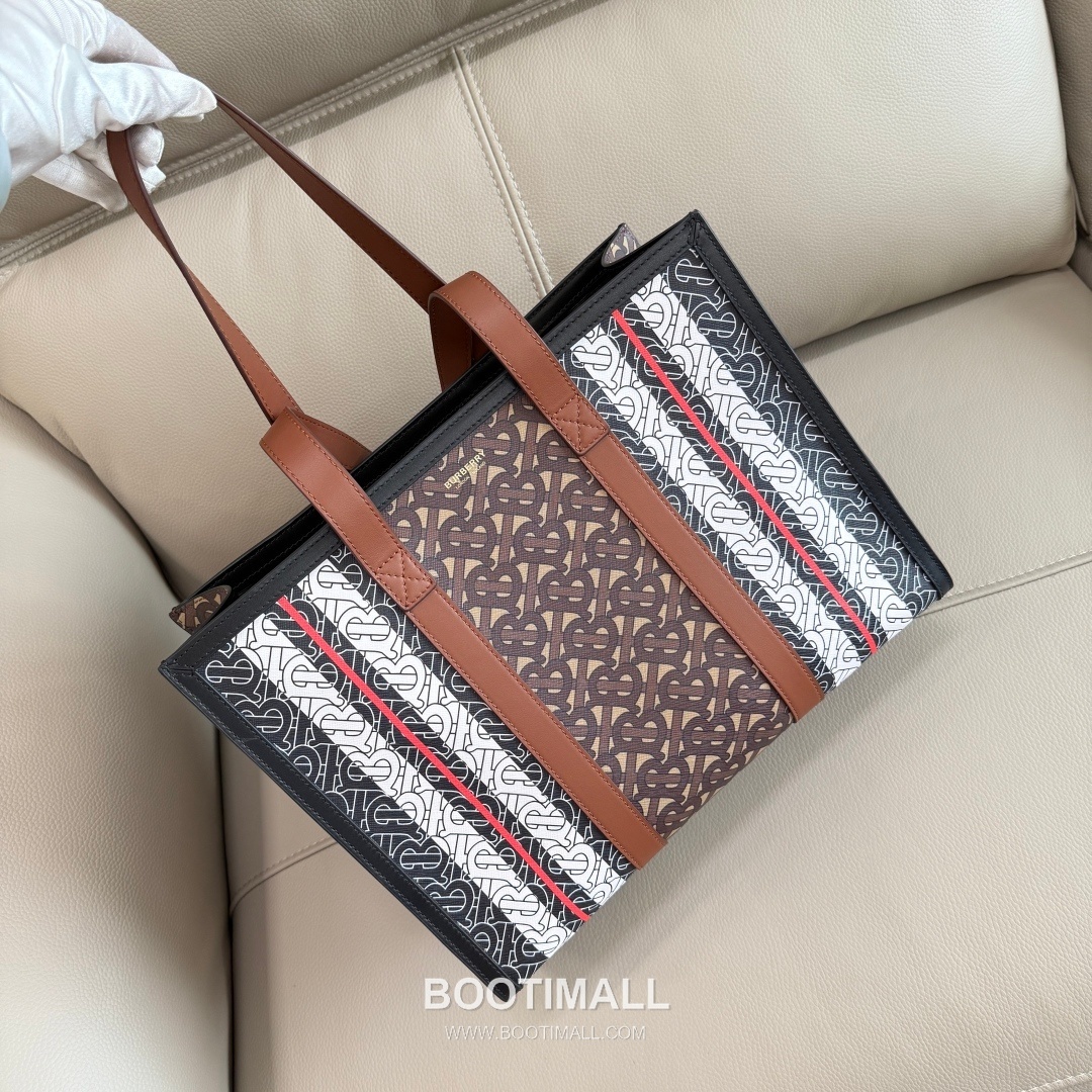 Burberry Eco Canvas 383155 Tote Bag 버버리 에코 캔버스 383155 토트백 35cm 12