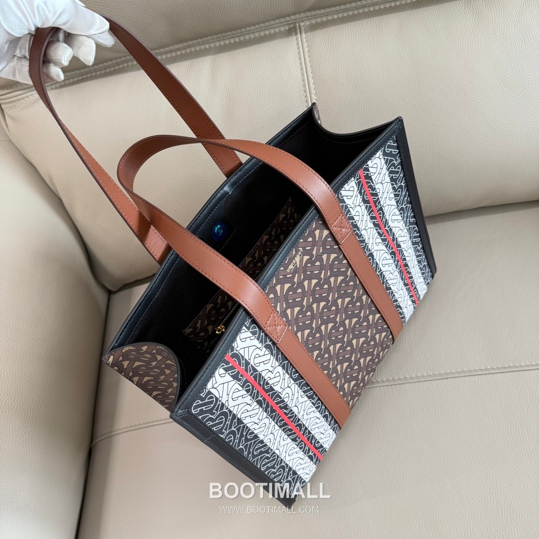 Burberry Eco Canvas 383155 Tote Bag 버버리 에코 캔버스 383155 토트백 35cm 13