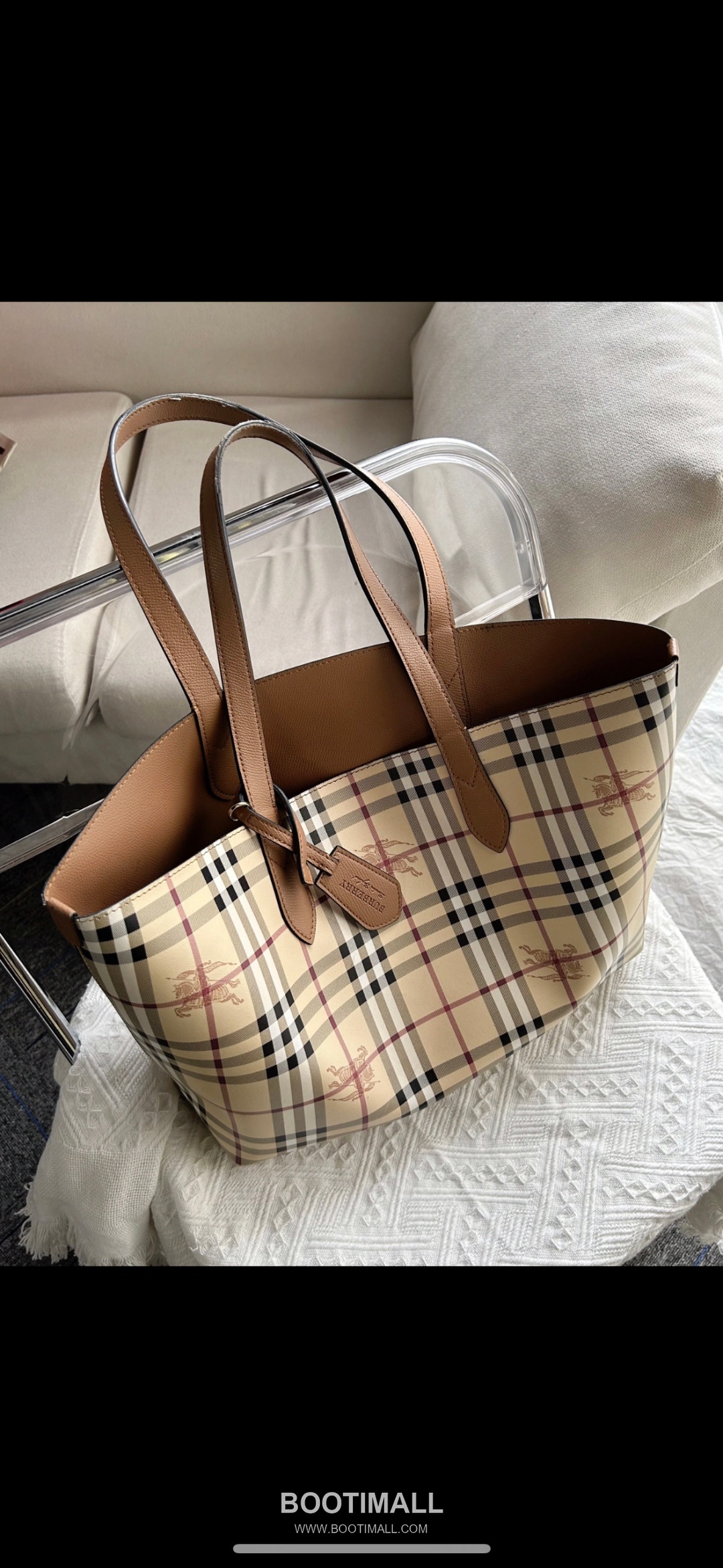 Burberry Reversible Shopping 400143 Shopper Bag 버버리 리버서블 쇼핑 400143 쇼퍼백 46cm 9
