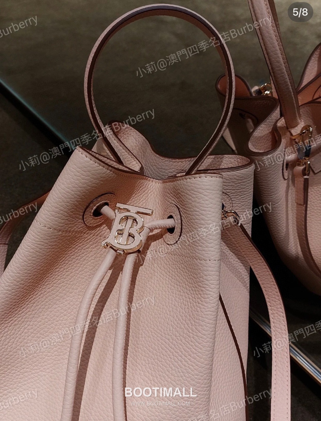 Burberry TB Thomas Bucket Grained Calfskin Bag 버버리 TB 토마스 버킷 그레인드 카프스킨 26cm 2
